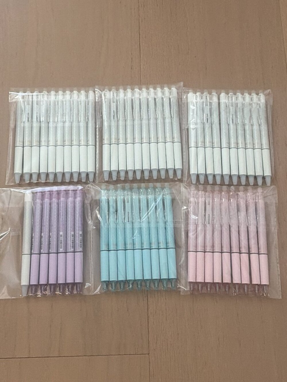 LAST SET Pilot FriXion Knock Retractable Erasable Gel Pens – 55-Piece Collection